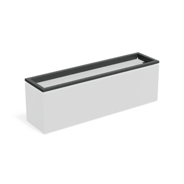 Carrez in-lite Ready aluminium opzetrand voor verlichtng 200x50x9,1 cm