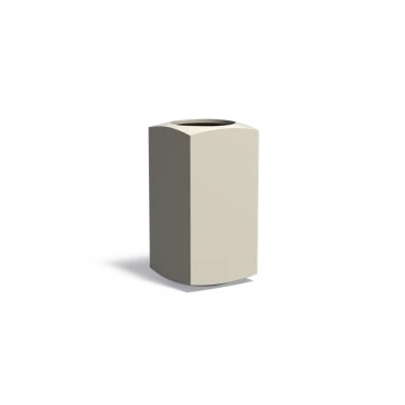 Plantenbak Nooa aluminium 50x50x100 cm