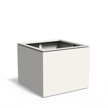 Plantenbak Domus aluminium 98x98x80 cm