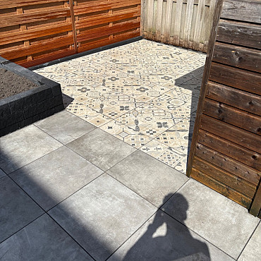 Actietegel Keramiek op Beton 60x60x4 cm Style Decor Sabbia