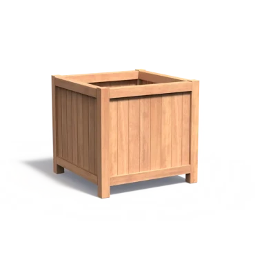 Plantenbak Valencia hardhout 100x100x95 cm