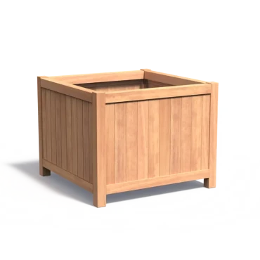 Plantenbak Valencia hardhout 120x120x95 cm