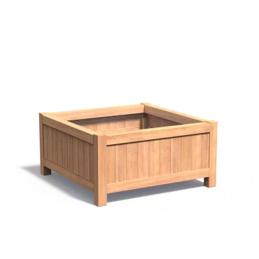 Plantenbak Valencia hardhout 120x120x60 cm