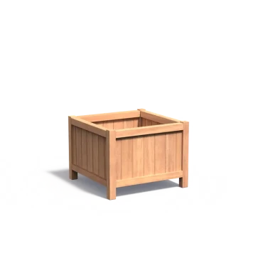 Plantenbak Valencia hardhout 80x80x60 cm