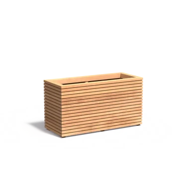 Plantenbak Malaga Rhombus hardhout 120x50x60,8 cm