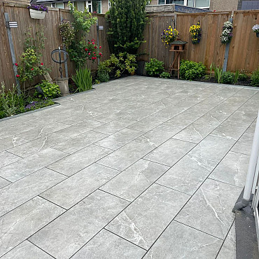 CeraLuxe 40x80x3 cm Ultra Ermetica Grigio