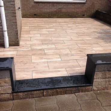 Restpartij (177m2) Edam: GeoCeramica® Timber 30x60x4 cm Tortera