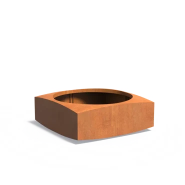 Plantenbak Nooa cortenstaal 120x120x45 cm