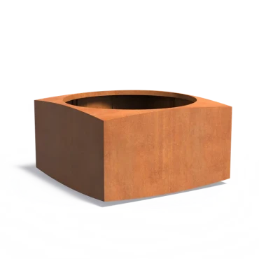 Plantenbak Nooa cortenstaal 140x140x80 cm