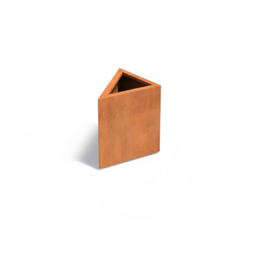 Plantenbak Triangle cortenstaal 60x60x60 cm