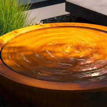 Watertafel Bayou gecoat staal Ø120x53,1 cm