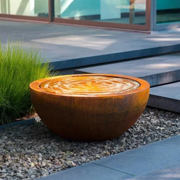 Watertafel Bayou gecoat staal Ø120x53,1 cm