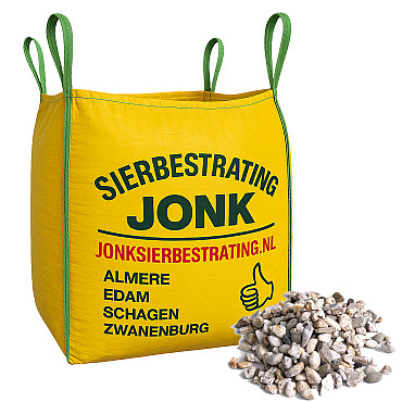 Wit Siergrind 8-16mm incl. Bigbag (1 m³)