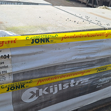 Restpartij Schagen: 17,24m2 H2O Comfort Square 60x60x4 cm Nero/Grey