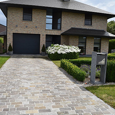 Kasseien Kandla Grey Bekapt 20x14x5-7 cm