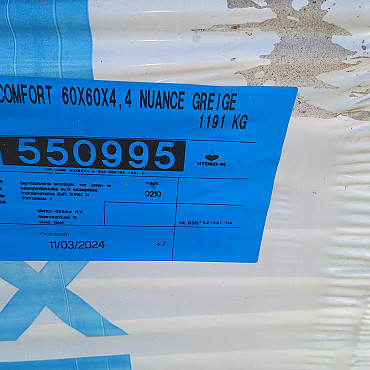 Restpartij Schagen: 11,15m2 TerrasTopper 60x60x4,4 cm Navagio Beach