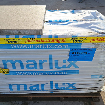 Restpartij Schagen: 11,15m2 TerrasTopper 60x60x4,4 cm Navagio Beach