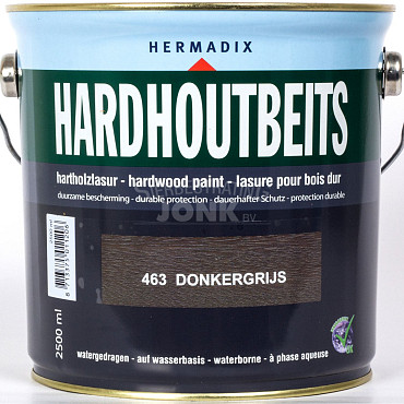 Hardhoutbeits 463 Donker Grijs - 2500 ml