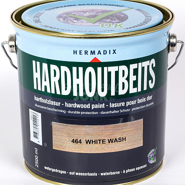 Hardhoutbeits 464 White Wash - 2500 ml