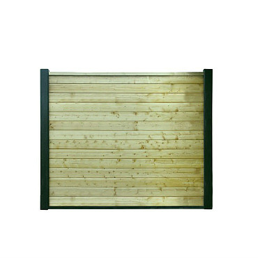 Betowood Schermdeel Vuren 224x185 cm, Geïmpregneerd