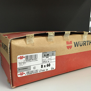 Wurth houtdraadbout 8x60