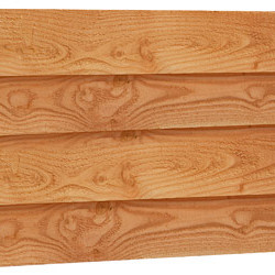 JWOODS Wand 201 tot 300 cm - Zweeds rabat Naturel dubbelzijdig