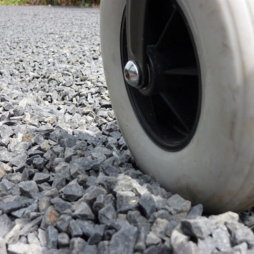 Grindplaat Pro met geotextiel 81x119,5x3 cm Zwart