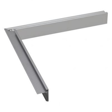 Daktrim roval standaard 50/50x4,5/4,5 cm binnenhoek (bij een L-vormig dak)