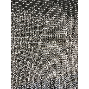 HDPE harmonicadoek 290 x 300 cm., incl. bevestigingsmateriaal, antraciet