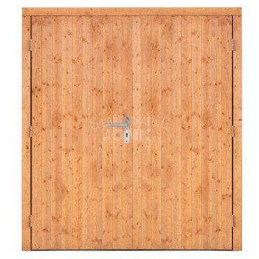 JWOODS Red Wood Dubbele dichte deur incl. beslag 185x205 cm