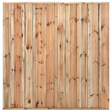 Tuinscherm Monaco geschaafd geïmpregneerd grenen 19-planks, 180x180 cm