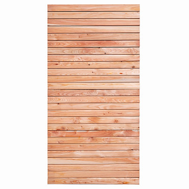 Rhombus scherm Klagenfurt geschaafd onbehandeld Douglashout 30-planks 90x180 cm