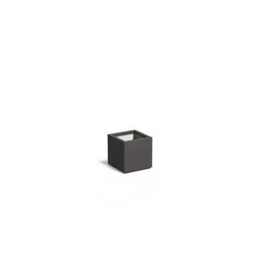 Plantenbak Carrez met bodem polyester 40x40x40 cm