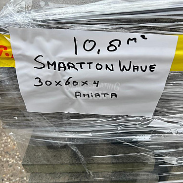 Restpartij Schagen: 10,8m2 Smartton Wave SE 30x60x4 cm Amiata