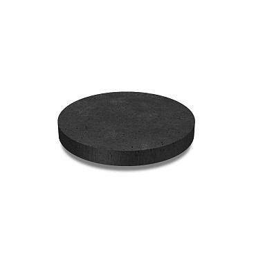 Artistone Ronde Tegel ø60x7 cm Carbon