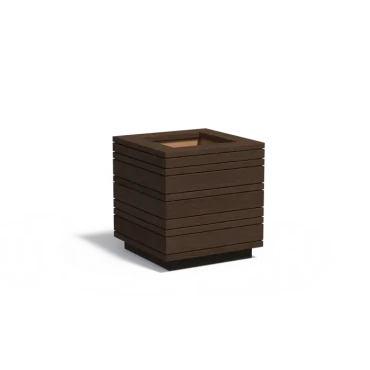 Plantenbak Bandu bamboe 80x80x85 cm