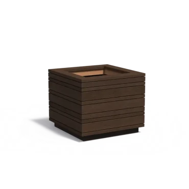Plantenbak Bandu bamboe 100x100x85 cm