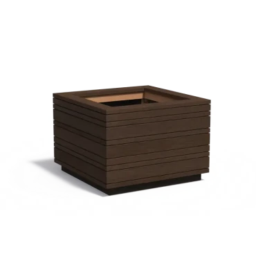 Plantenbak Bandu bamboe 120x120x85 cm