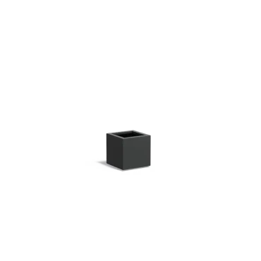 Plantenbak Carrez met bodem aluminium 40x40x40 cm