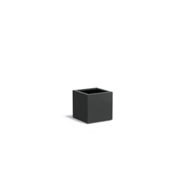 Plantenbak Carrez met bodem aluminium 50x50x50 cm