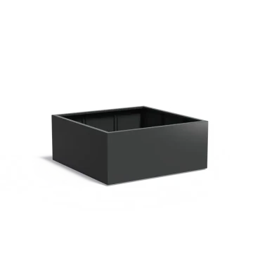 Plantenbak Carrez met bodem aluminium 140x140x60 cm