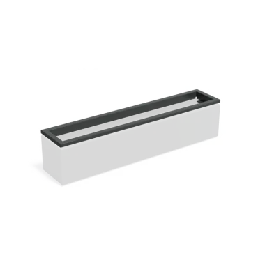 Carrez in-lite Ready aluminium opzetrand voor verlichtng 200x40x9,1 cm