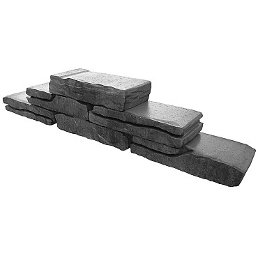 Montagna Muurelementen 42x18x8 cm Carbona