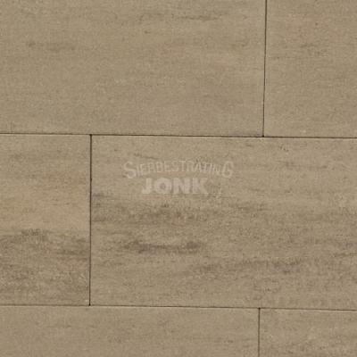 60plus potterstone glad strak geimpregneerd geborsteld met facet onderhoudsvriendelijk voetcomfort luxe betontegel soft finish giallo savanne