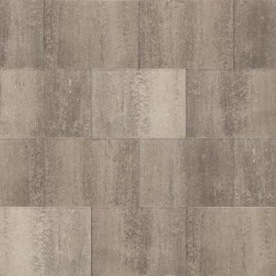 60plus potterstone glad strak geimpregneerd geborsteld met facet onderhoudsvriendelijk voetcomfort luxe betontegel soft finish giallo savanne