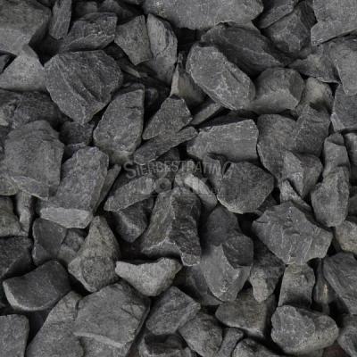 Basalt breuksteen split zwart grijs schanskorven vulling steenschutting