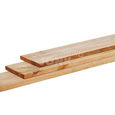 plank tuinhout timmerhout grenen geimpregneerd geschaafd glad