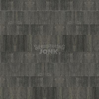 TriviaStone 60plus soft comfort banenverband 8 cm betontegel glad strak goedkope sierbestrating geborsteld geimpregneerd grijs zwart gothica