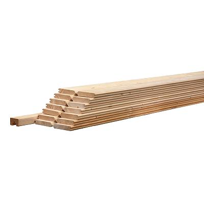 Betowood Douglas schermdeel 224 x 185 cm, groen geïmpregneerd