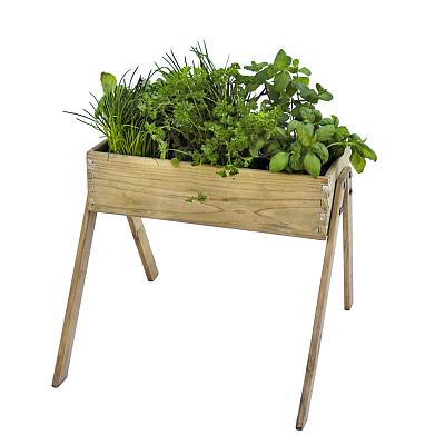 Grenen minigarden junior, 45 x 53 x 60 cm., groen geïmpregneerd